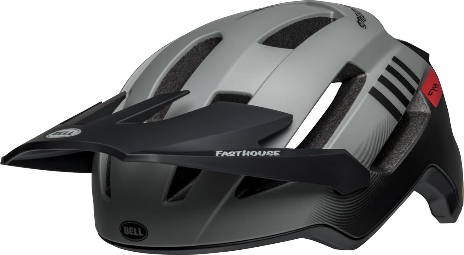 Шолом BELL 4Forty Air MIPS MTB Fasthouse Matt Grey/Black 2024, фото №4