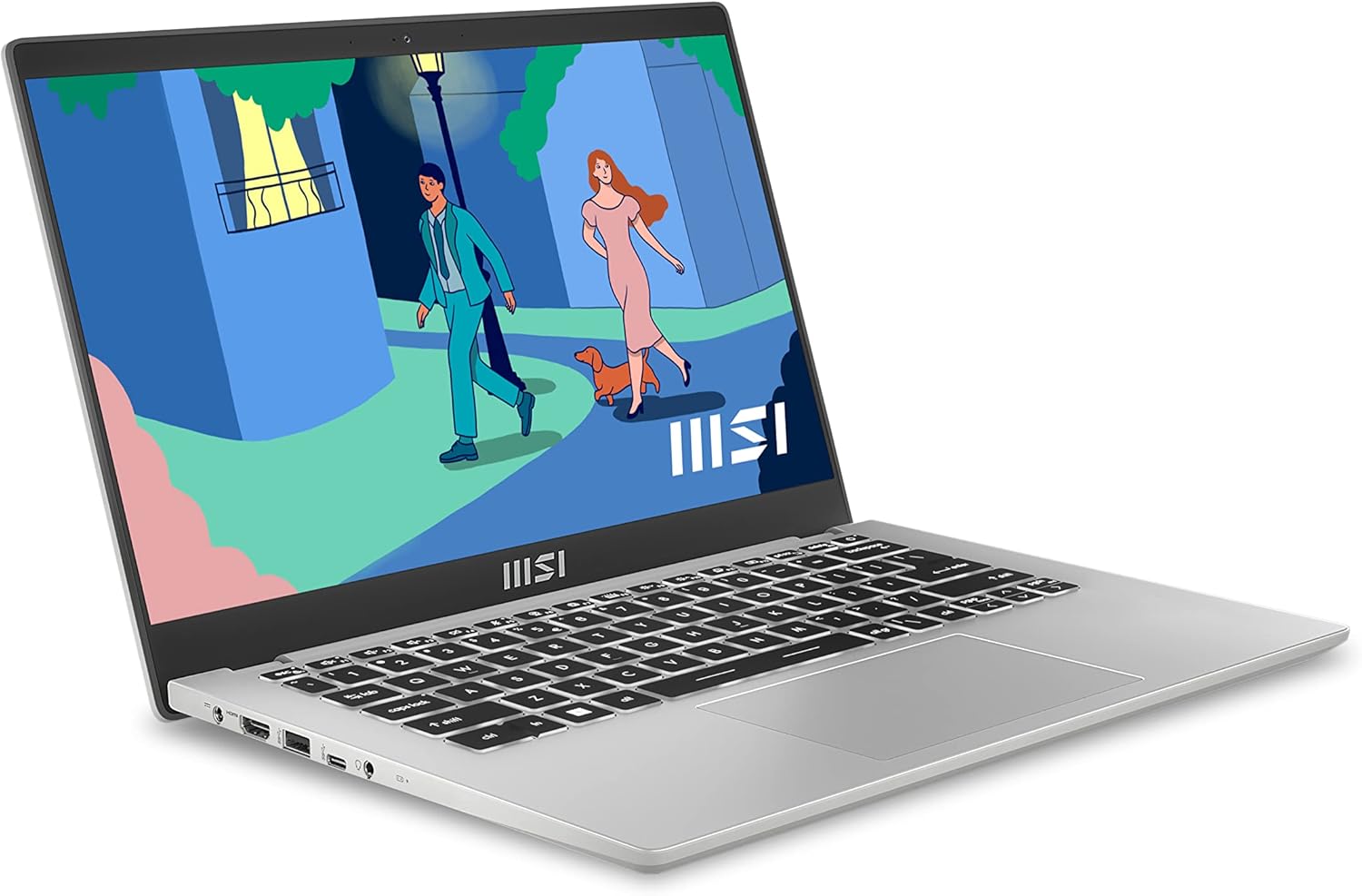 Ноутбук 14" MSI Modern 14 (C12M-073IT) Intel Core i7-1255U RAM 16GB SSD 512GB Win11 (UKR), фото №3 Ноутбук 14" MSI Modern 14 (C12M-073IT) Intel Core i7-1255U RAM 16GB SSD 512GB Win11 (UKR), фото №3