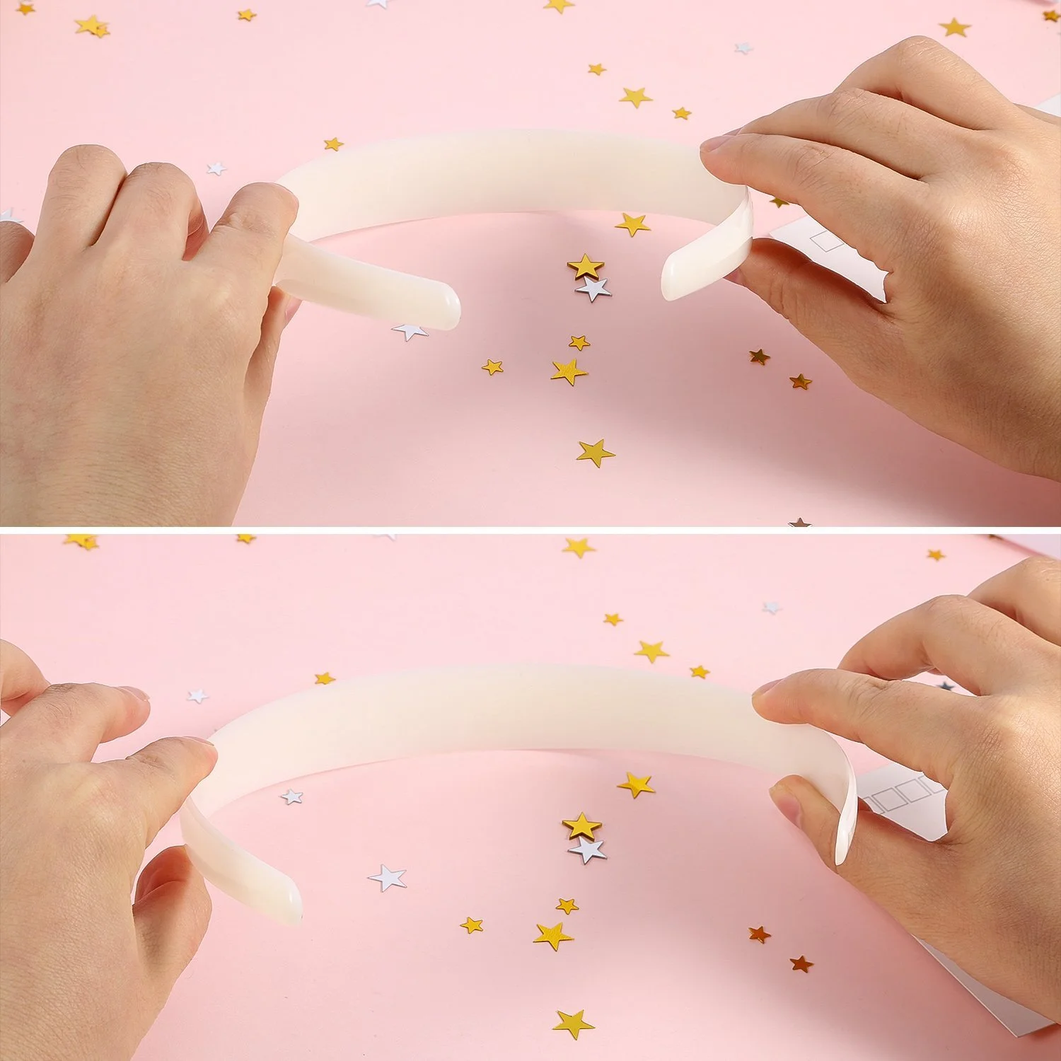 Обруч для волосся Craft Пластик Білий, фото №5