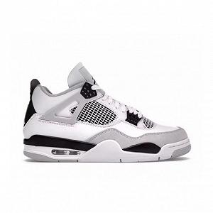 Кроссовки JORDAN 4 RETRO MILITARY BLACK Размер 44 synthetic.ua - Фото 1