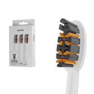 Змінні насадки Zahnheld Pro X-Clean Середньої жорсткості для звукової зубної щітки Gero Sonic 3 шт. - Фото 1