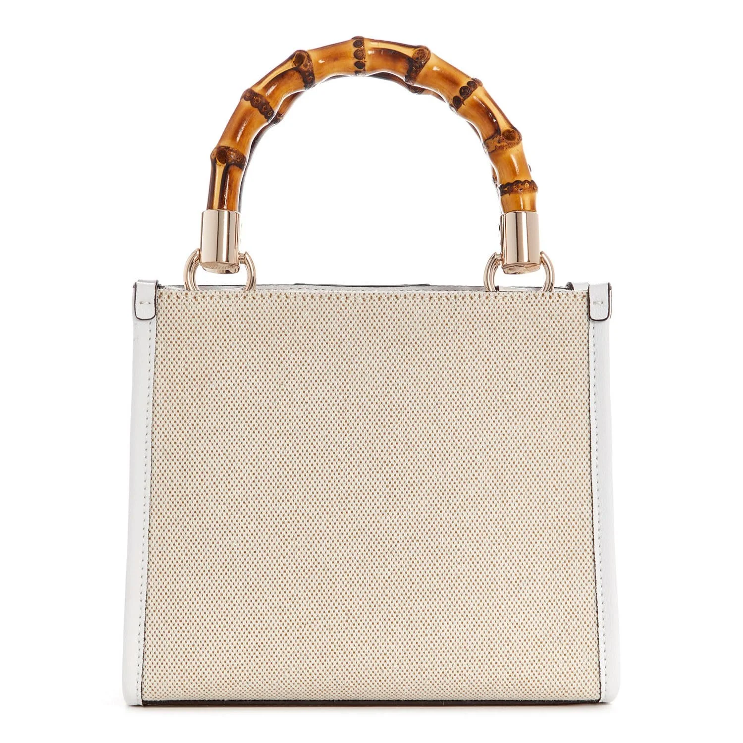 Сумка GUESS Kerima Bamboo 2 Compartment Mini Tote Natural/Dove Logo, фото №1 Сумка GUESS Kerima Bamboo 2 Compartment Mini Tote Natural/Dove Logo, фото №1