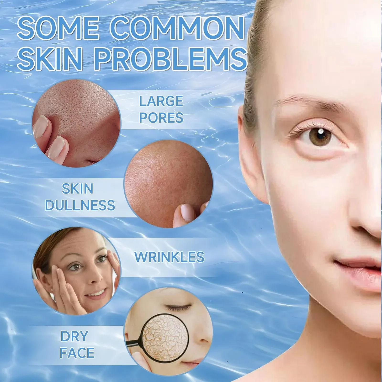 Маска для лица Organic Collagen, 4 шт., Organic Collagen Real Deep Mask, ночная маска Collagen, корейская, лифтинг маска для лица против морщин, для увлажнения, эффект против морщин, укрепляющая, фото №6