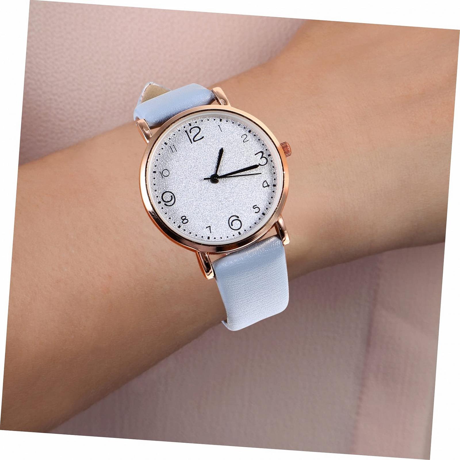 Цифровые Часы PartyKindom для женщин с прозрачным ультратонким корпусом и регулируемым дышащим кожаным ремешком, точный кварцевый механизм, легкие наручные часы для подростков и женщин, фото №7 Цифровые Часы PartyKindom для женщин с прозрачным ультратонким корпусом и регулируемым дышащим кожаным ремешком, точный кварцевый механизм, легкие наручные часы для подростков и женщин, фото №7