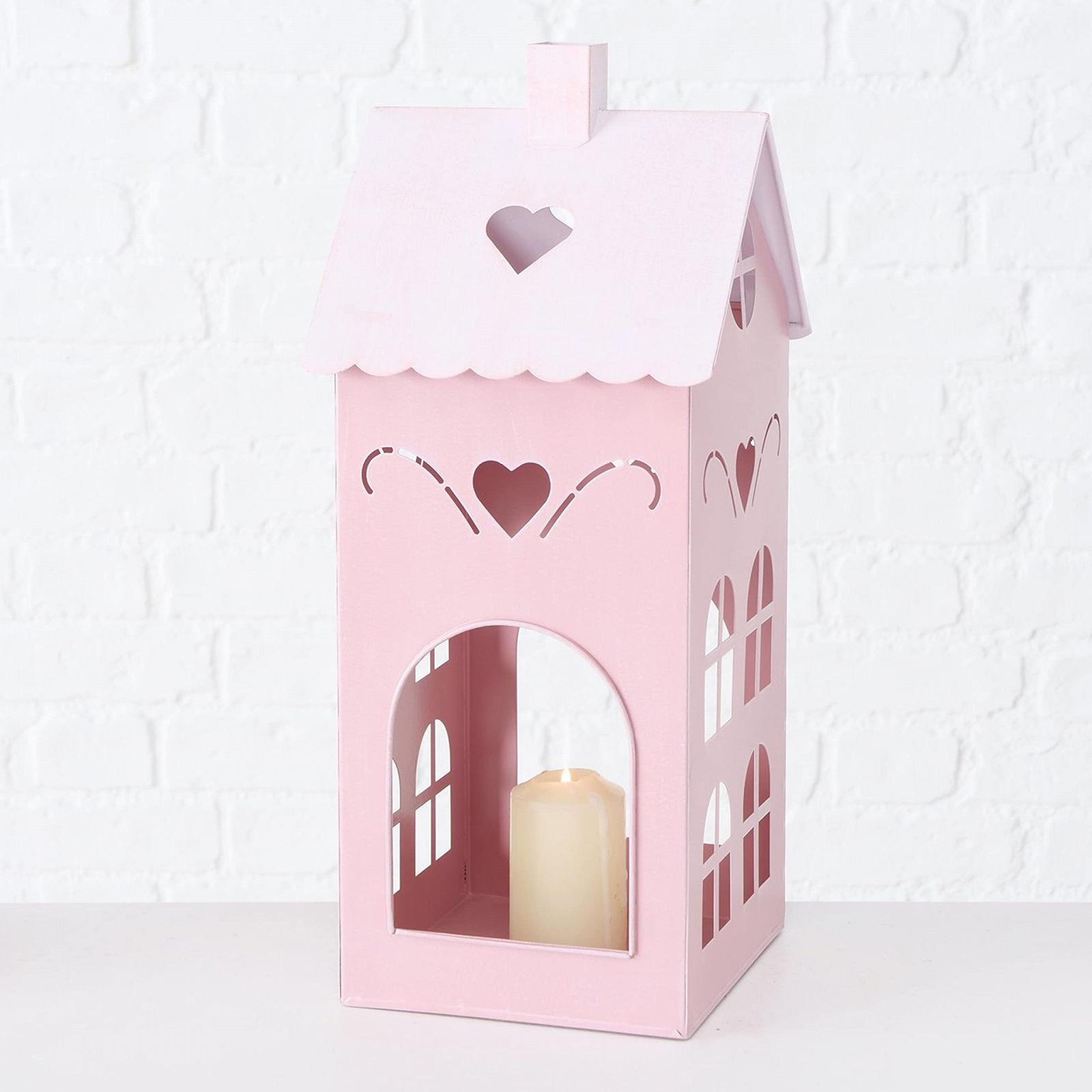 Фонарь Boltze Kufstein Набор 3 шт Металлический Розовый Высота 40 см, 26 см и 15 см, фото №7 Фонарь Boltze Kufstein Набор 3 шт Металлический Розовый Высота 40 см, 26 см и 15 см, фото №7