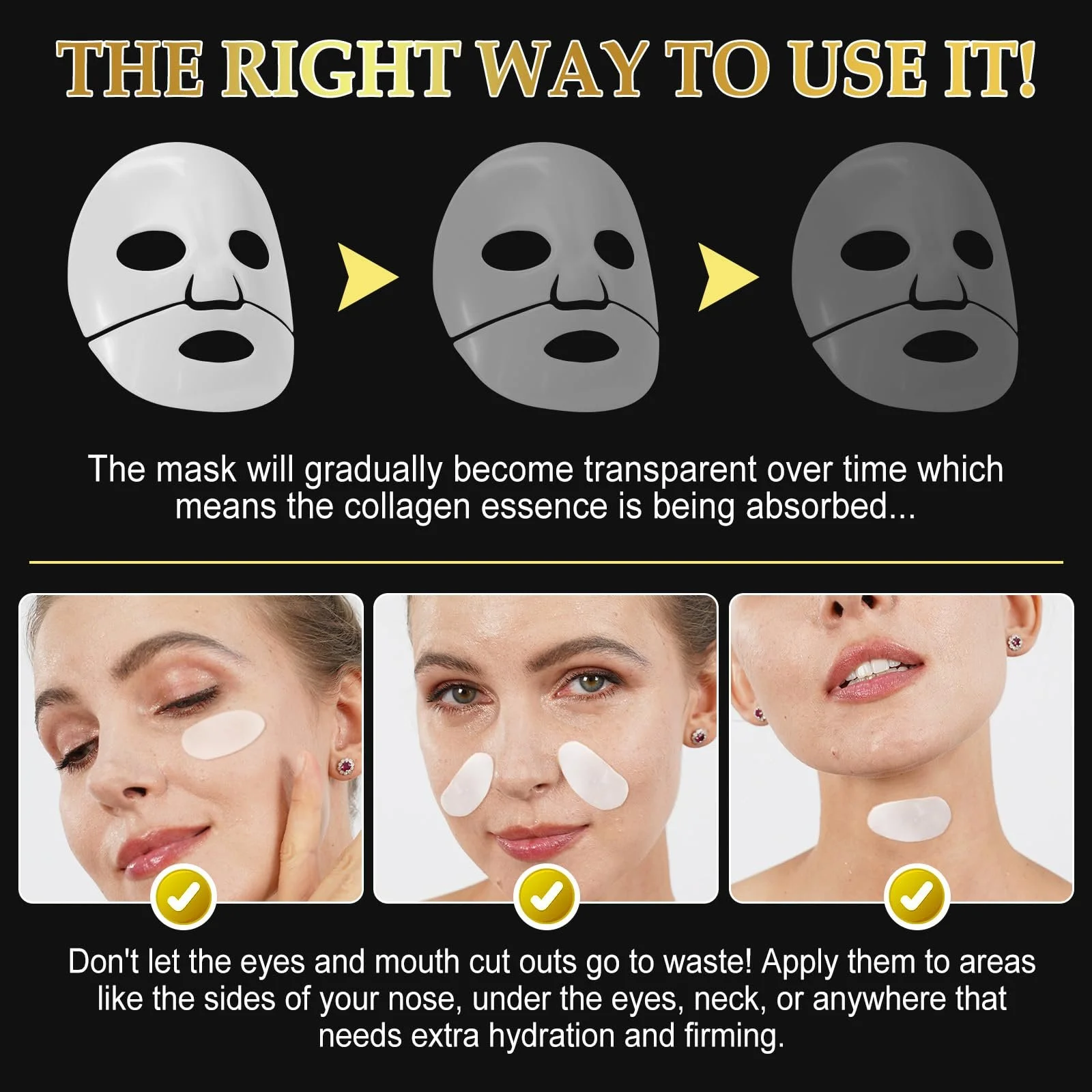 Маска для обличчя Равликовий Муцин - Колагенова (6 шт), фото №7