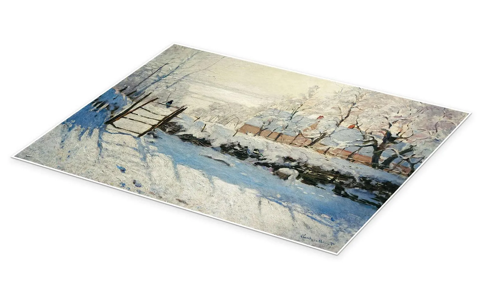 Постер Claude Monet The Magpie I 90 x 70 см, фото №2
