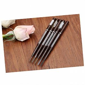 Карандаш POPETPOP 2 1 Двусторонний для бровей Черный synthetic.ua - Фото 1