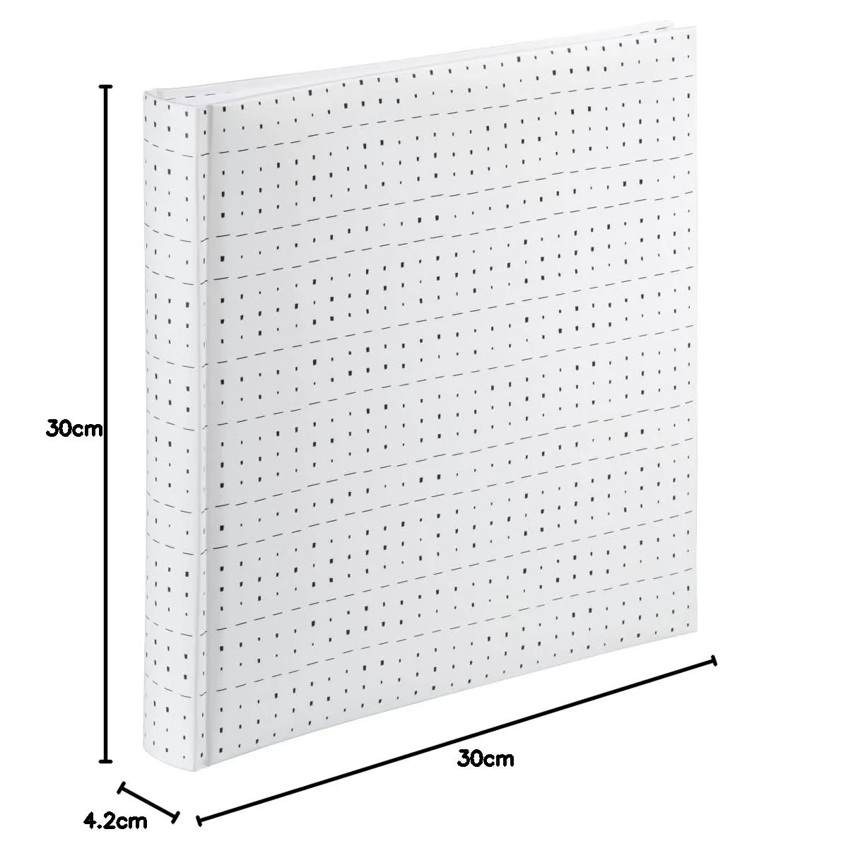Альбом Jumbo Hama Graphic Squares 30 x 30 см 80 белых страниц, фото №5 Альбом Jumbo Hama Graphic Squares 30 x 30 см 80 белых страниц, фото №5