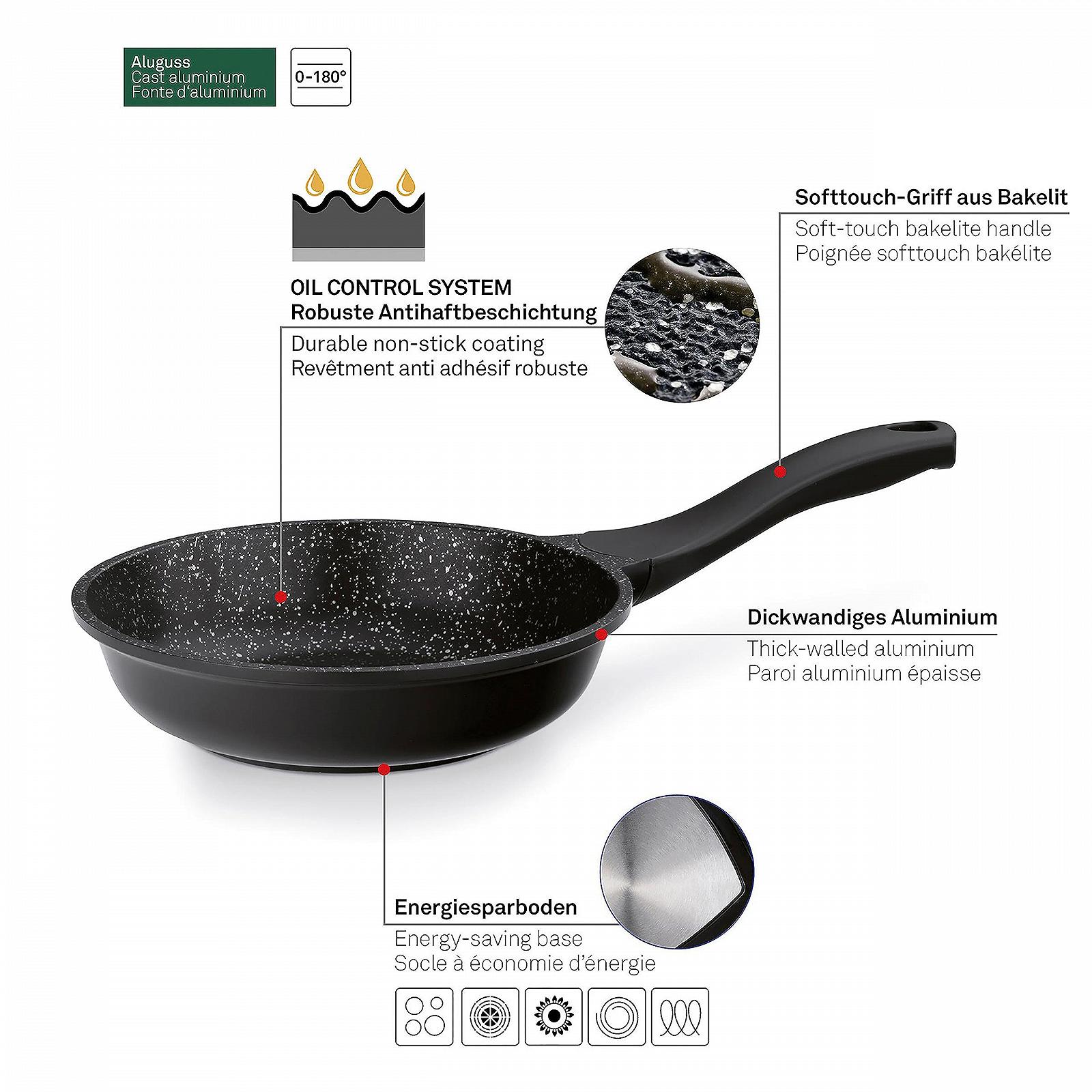 Сковорода kela Stella Nova 12215 диаметр 20 см литой алюминий все виды плит антипригарное покрытие термостойкость до 180 °C, фото №4 Сковорода kela Stella Nova 12215 диаметр 20 см литой алюминий все виды плит антипригарное покрытие термостойкость до 180 °C, фото №4