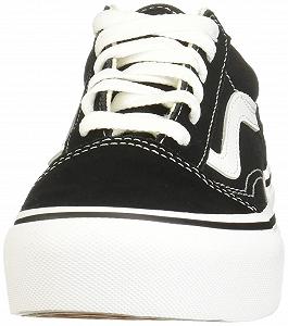 Кроссовки Vans Низкие Black Girls Sports Shoes Uy Old Skool Platform Canvas synthetic.ua - Фото 1