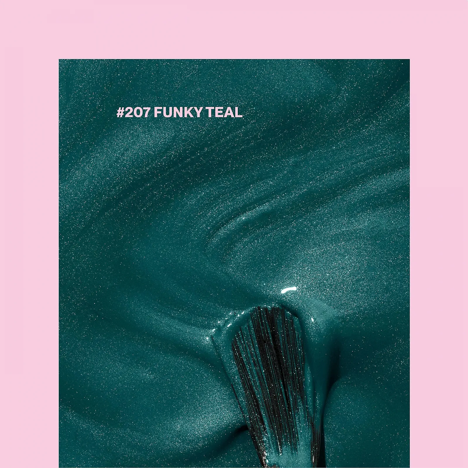 Гель-лак Pink Gellac 207 Funky Teal, 15 мл - Синий, фото №2 Гель-лак Pink Gellac 207 Funky Teal, 15 мл - Синий, фото №2