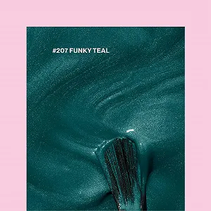 Гель-лак Pink Gellac 207 Funky Teal, 15 мл - Синий цена на synthetic.ua - Фото 1 Гель-лак Pink Gellac 207 Funky Teal, 15 мл - Синий synthetic.ua - Фото 1