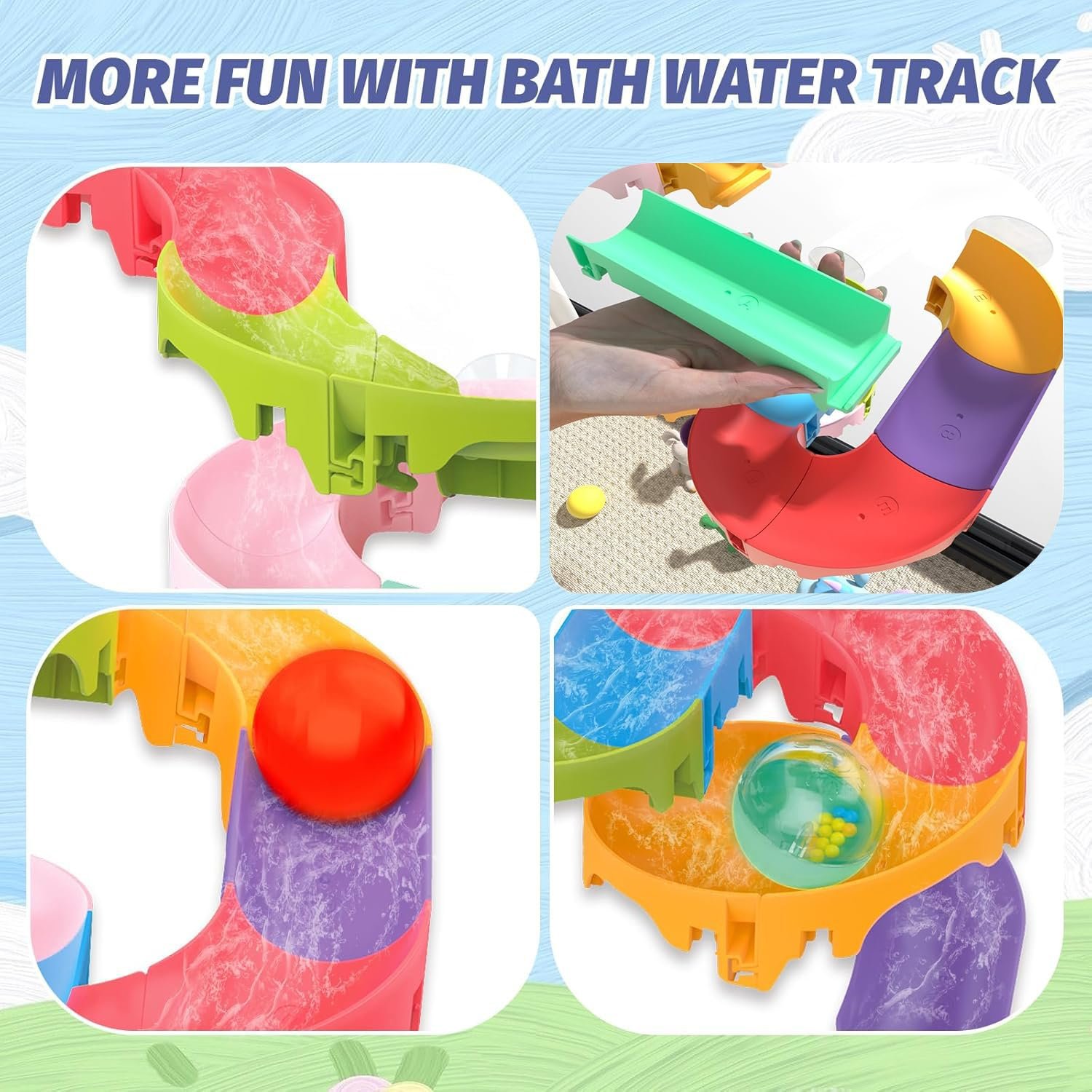 Іграшка для ванни Marble Run своїми руками, фото №3