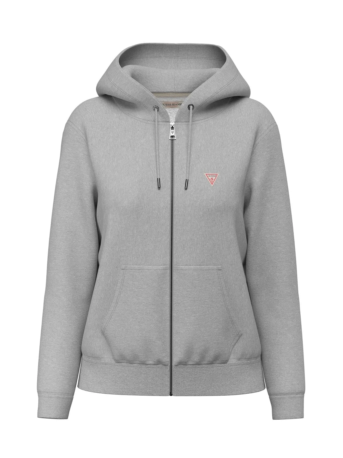 Кофта з капюшоном Guess REG MINI TRI Sweat сіра, фото №1