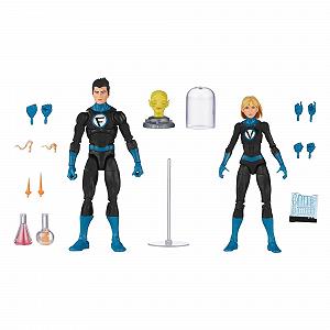 Фігурки Hasbro Marvel Legends Series Fantastic Four Франклін Річардс і Валерія Річардс - Фото 1