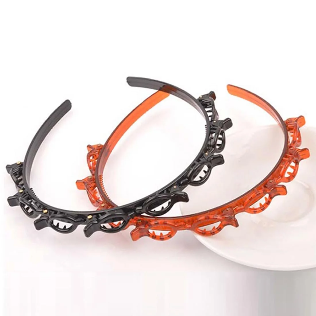 Обруч для прически с клипсами, фото №4 Обруч для прически с клипсами, фото №4