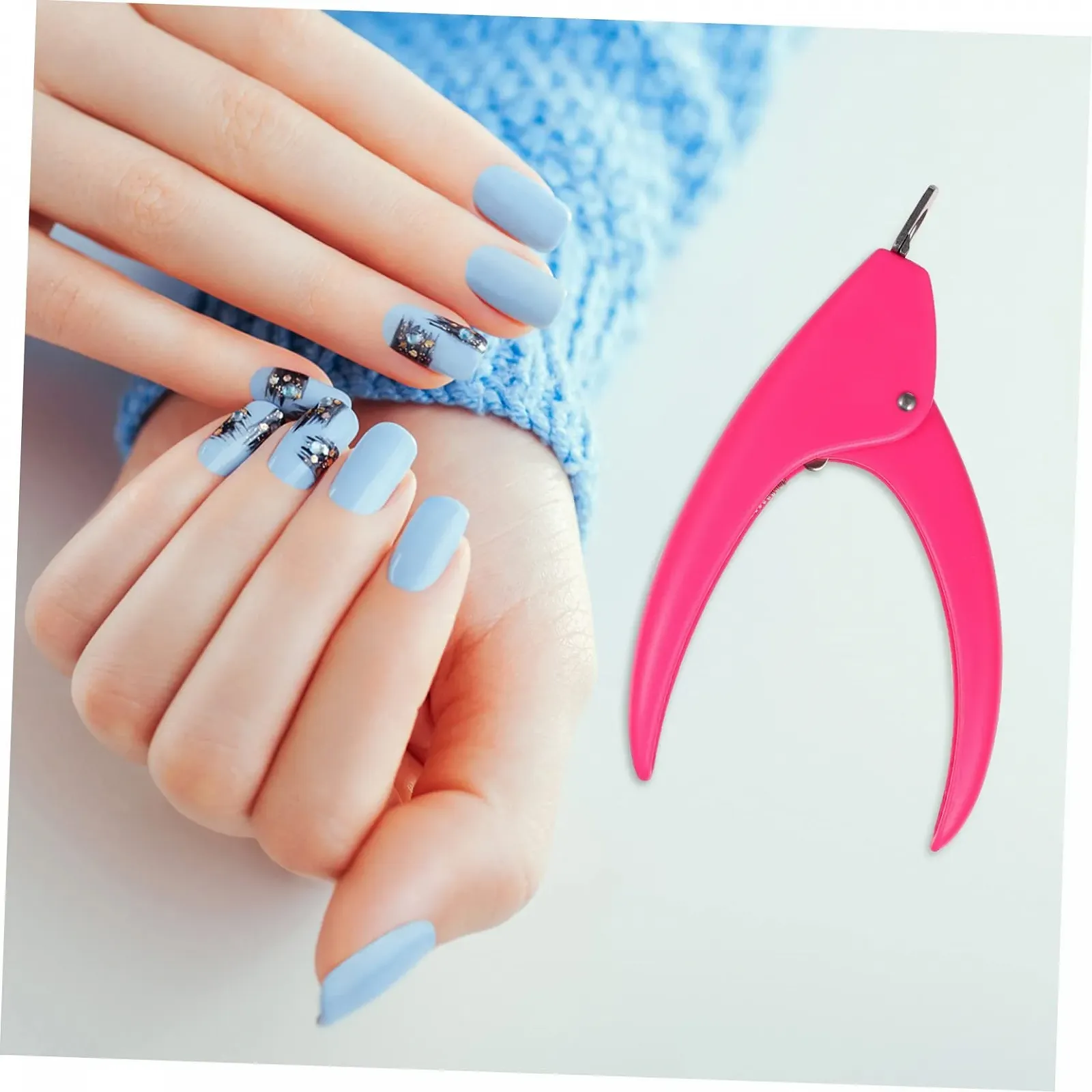 Набор клипс для ногтей CALLARON, DIY нейл-арта, фото №7