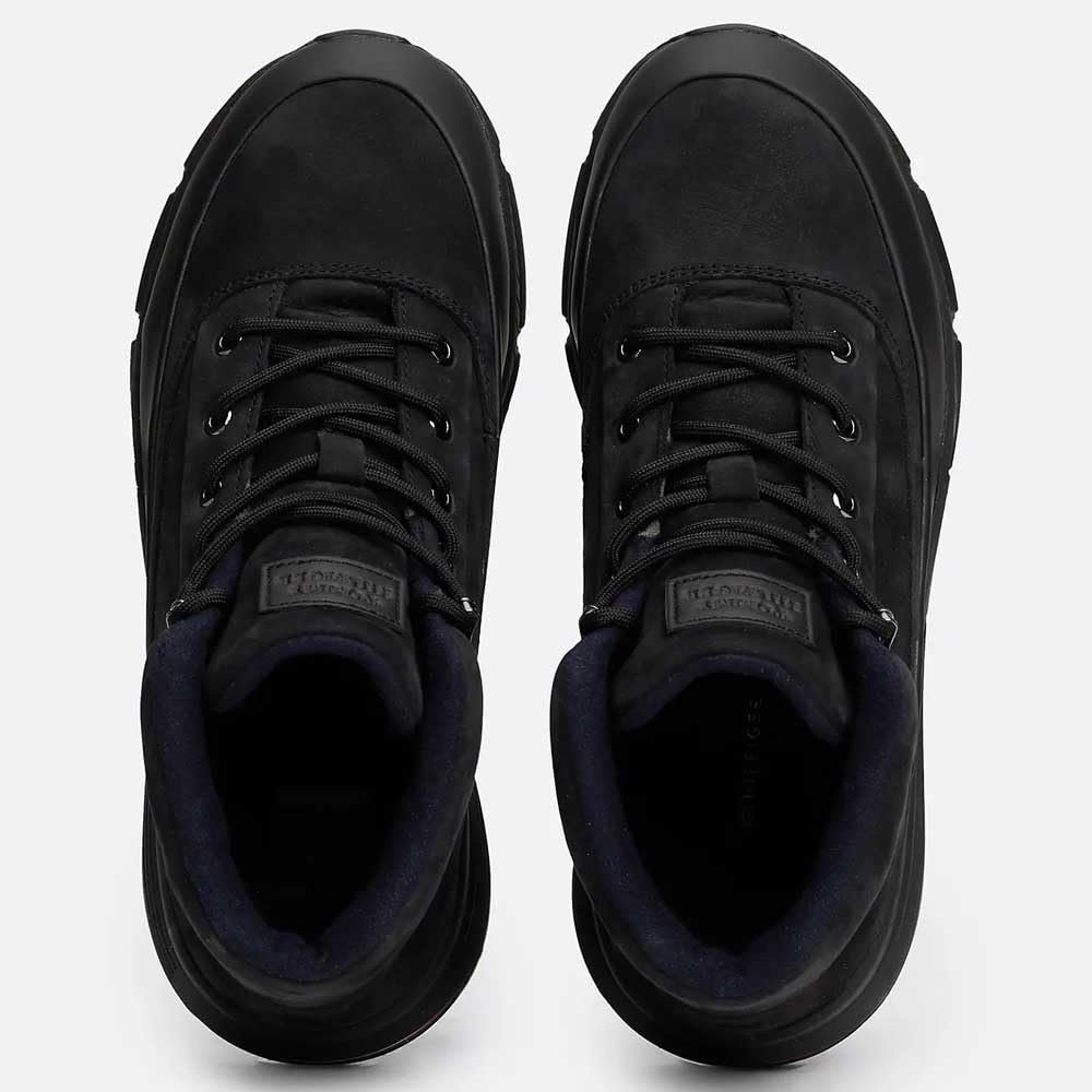 Чоловічі Чоботи Tommy Hilfiger Warm Nubuck Hybrid Шкіряні, фото №4