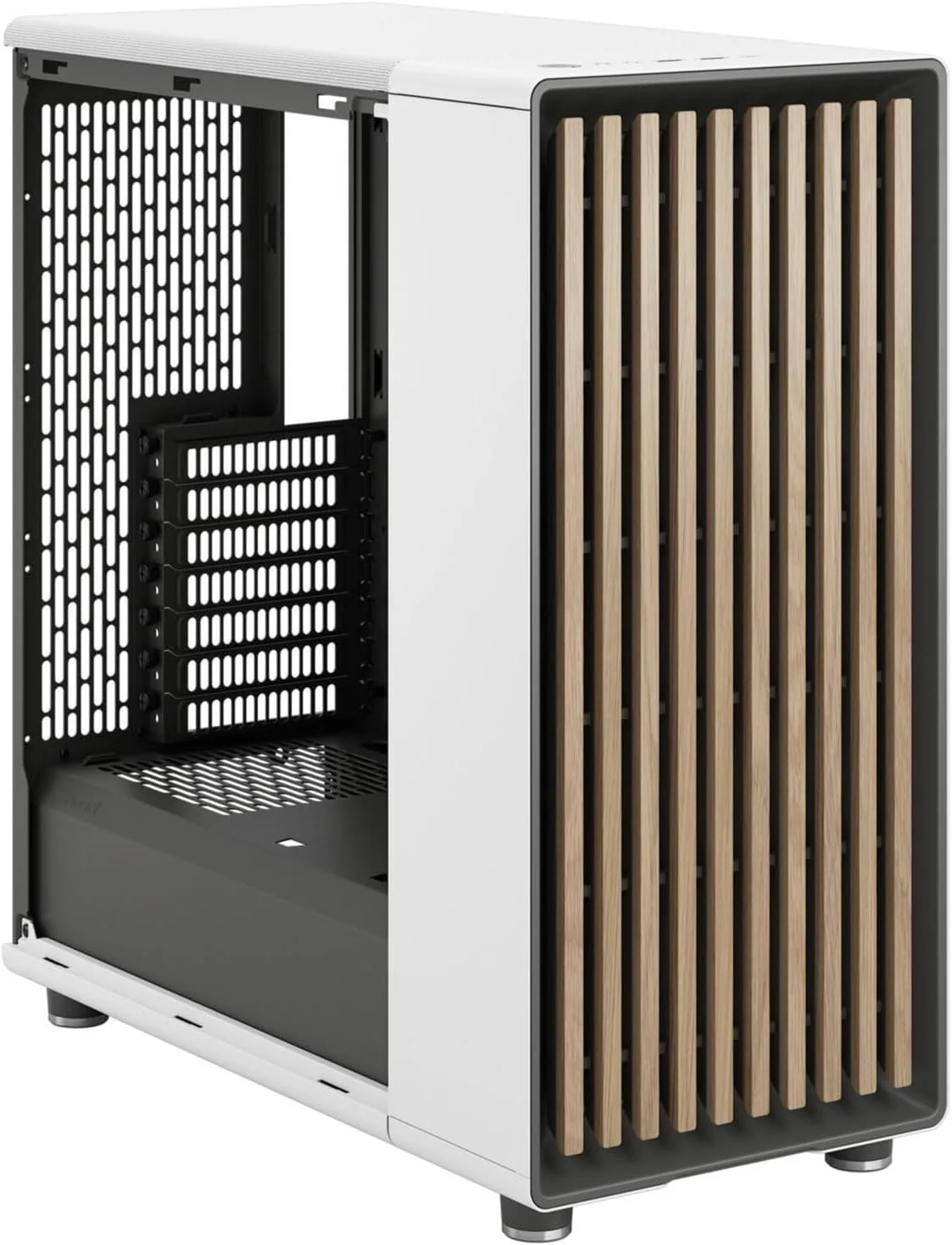 Корпус для ПК Fractal Design North Chalk / Без БЖ / Білий, фото №2