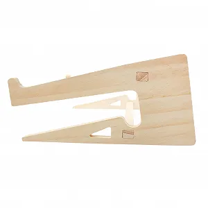 Подставка для ноутбука Деревянная Портативная Подставка-подъемник для ноутбука с вентиляцией Регулируемый держатель для ноутбука для устройств Прочная настольная подставка для поднятия и охлаждения - Фото 1