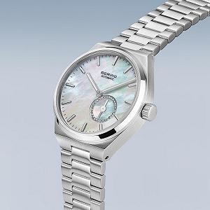 Жіночий годинник Автоматичний BERING 19435-704 Cталевий Cкло сапфірове synthetic.ua - Фото 1