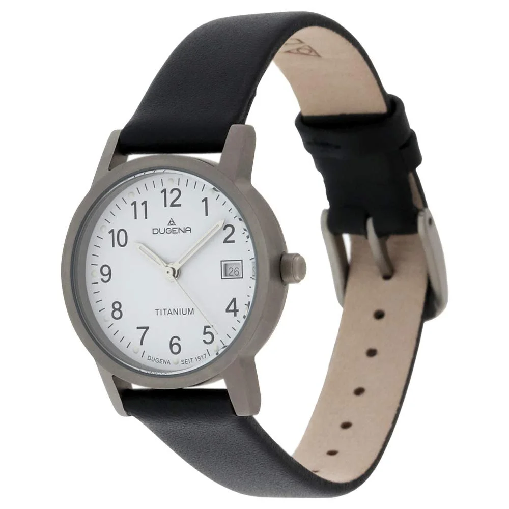 Унисекс часы Dugena Novum Титан Минеральное стекло Кожаный ремешок 5 bar, фото №3 Унисекс часы Dugena Novum Титан Минеральное стекло Кожаный ремешок 5 bar, фото №3