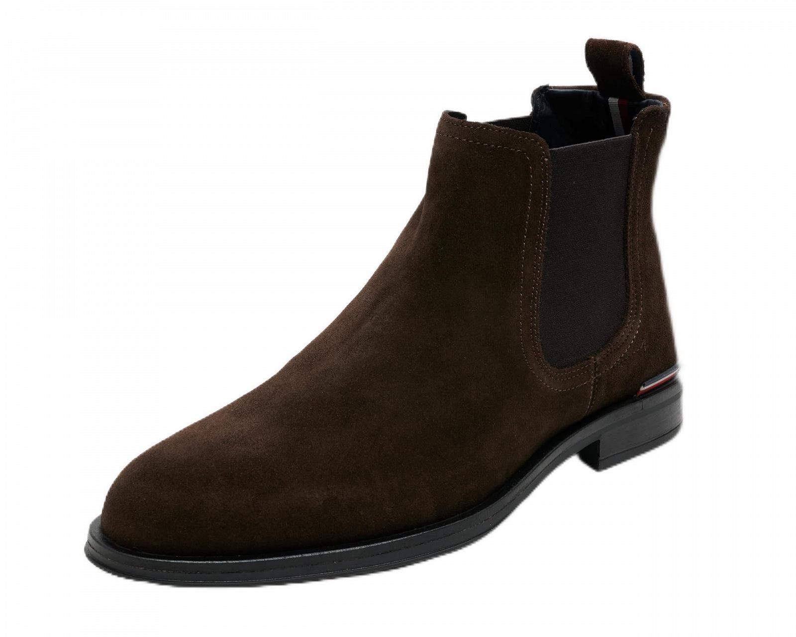 Челсі Tommy Hilfiger Core Rwb Hilfiger Suede Коричневий, фото №1