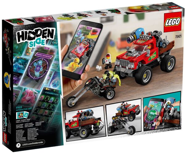 Дизайнер LEGO Hidden Side Трикутний вантажівка Ел-Фуего 70421, фото №8