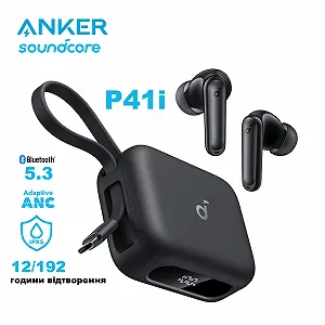 Навушники Anker Soundcore P41i Black - Фото 1