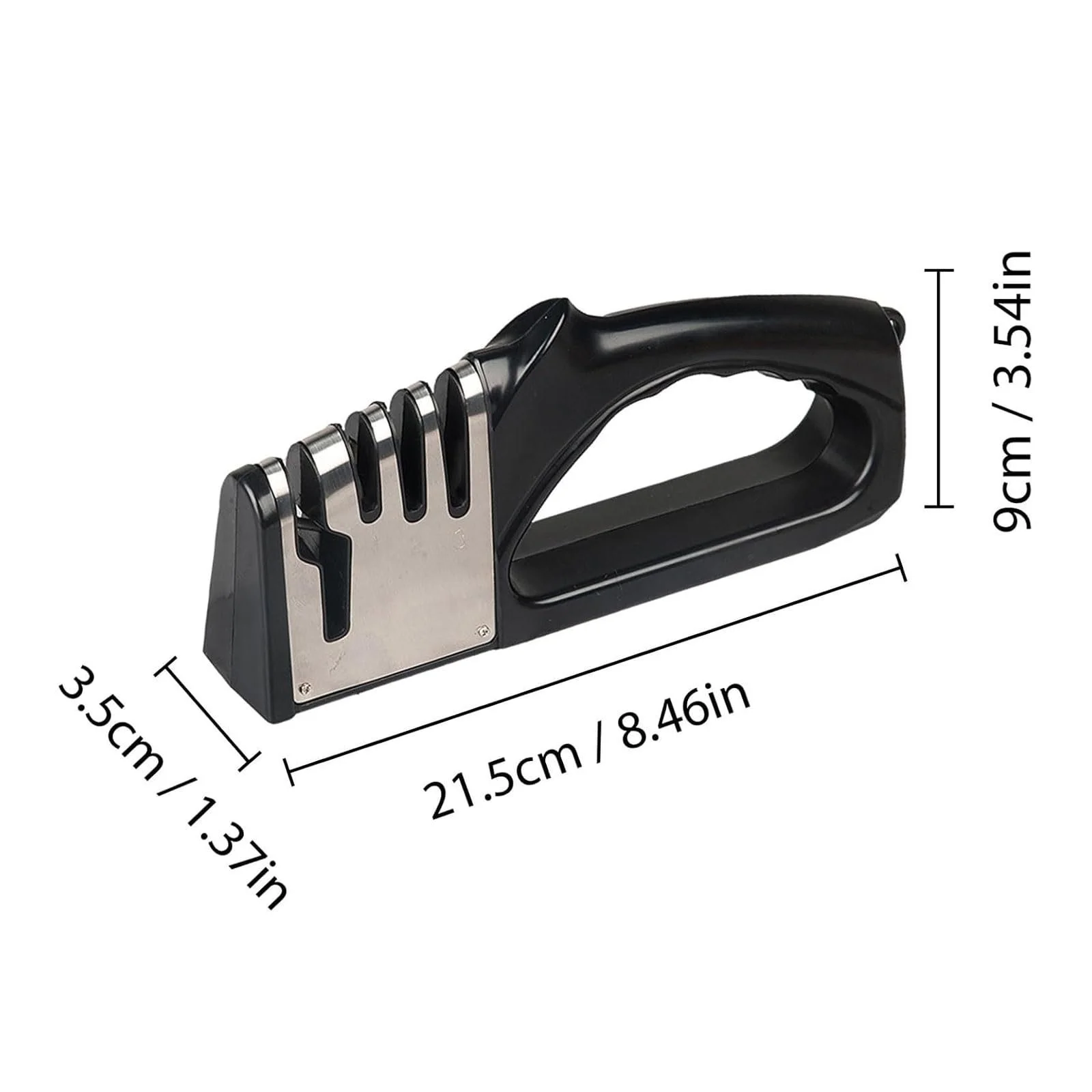 Точило для ножів ручне 4-в-1 Професійне з нековзною основою, фото №2