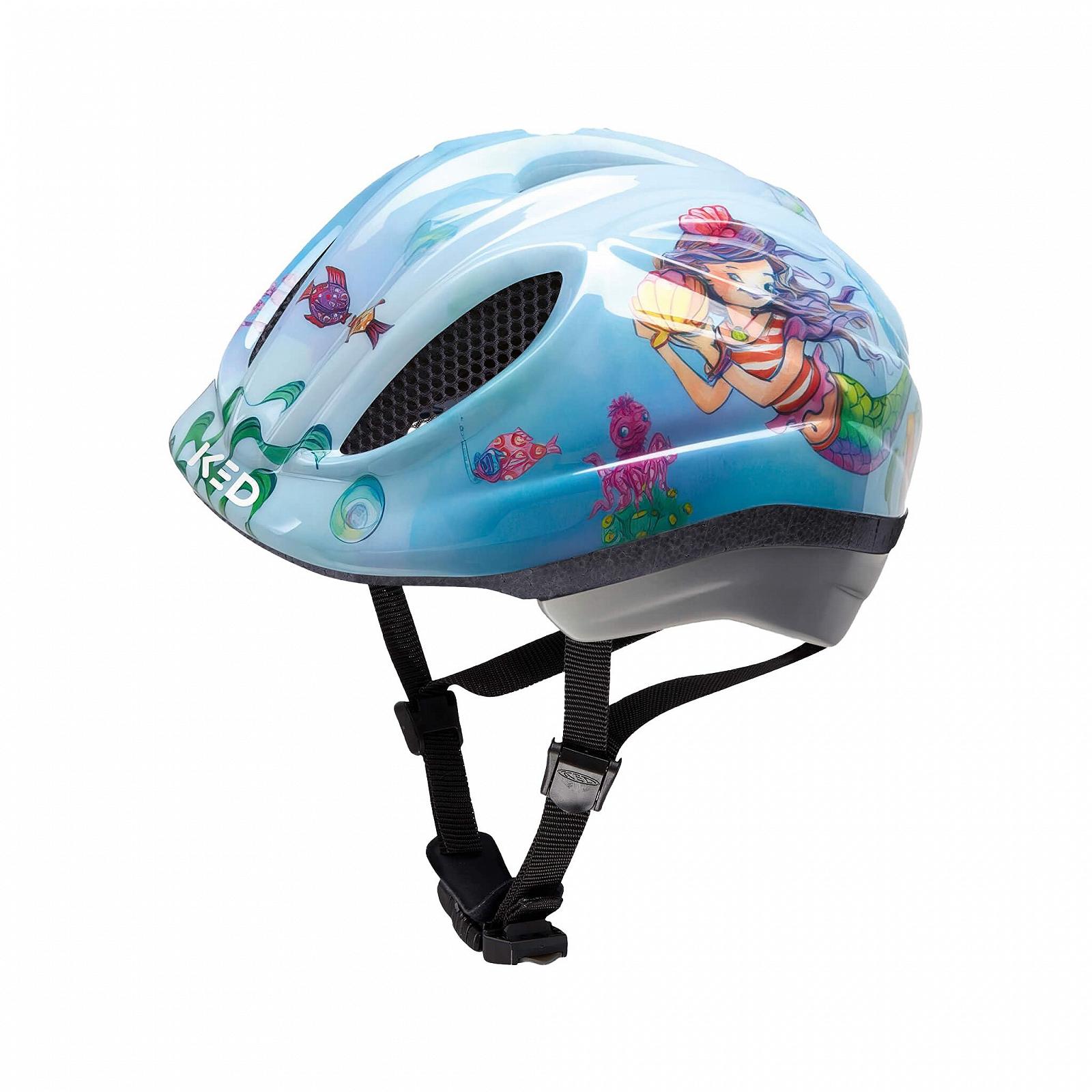 Велосипедный шлем KED Детский Meggy Originals Nella Mermaid SM (49–53 см), фото №1