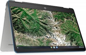 Сенсорный ноутбук 14" HP Chromebook x360 14a (14a-ca0001sl) Intel Celeron N4120 RAM 4GB eMMC 64GB 10ч батарея ChromeOS (UKR) - Фото 1