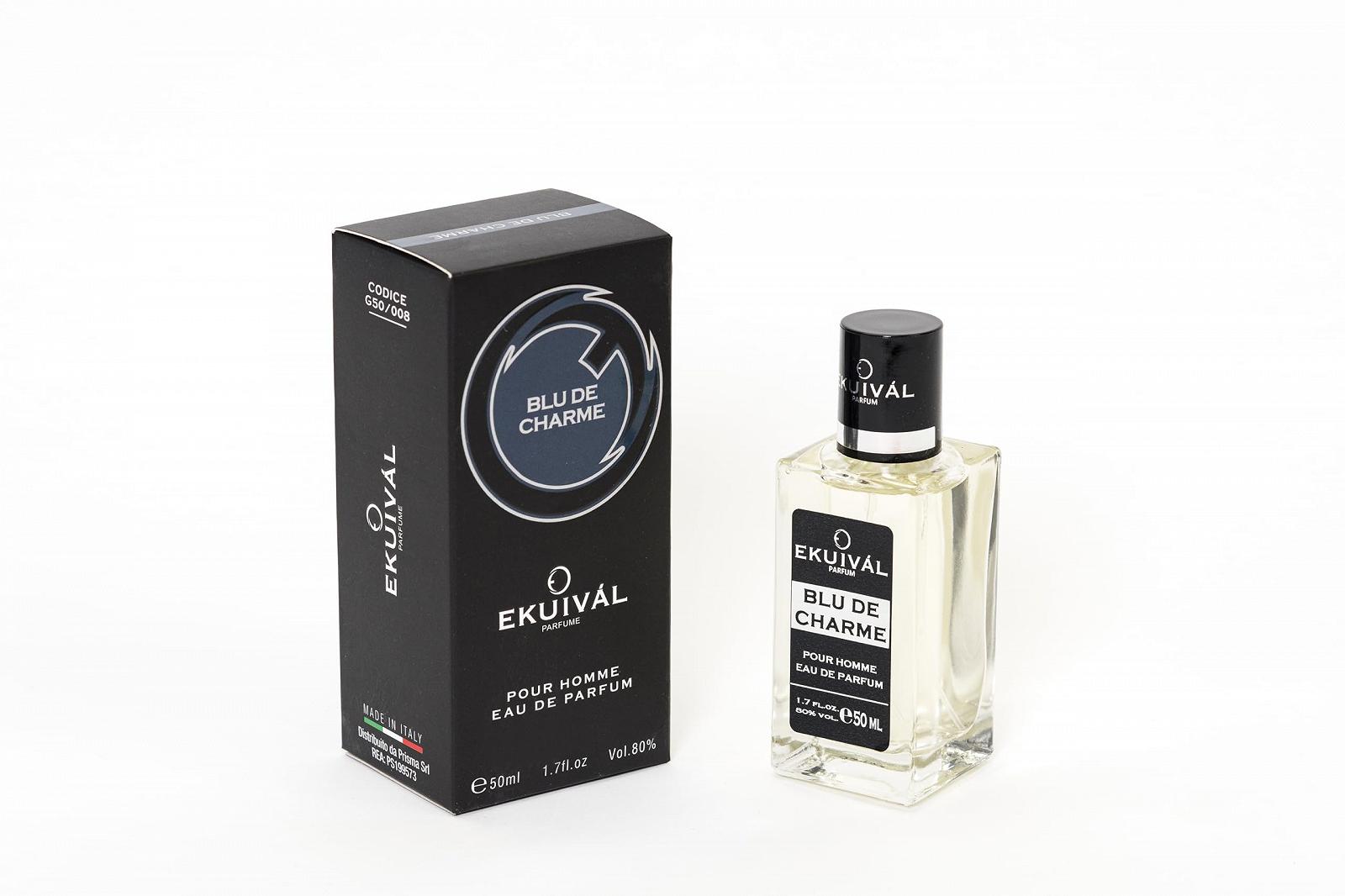 Парфуми EKUIVÀL Ekuival Blu de Charme Чоловічі Eau de Parfum 50ml 008 Нaдихнeні видатними ароматами, фото №1