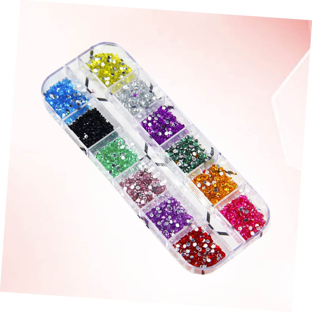 Наклейки для дизайна ногтей Beavorty 12 цветов, упаковка 2000 шт. Блестящие украшения для дизайна ногтей, яркие цвета, фото №5 Наклейки для дизайна ногтей Beavorty 12 цветов, упаковка 2000 шт. Блестящие украшения для дизайна ногтей, яркие цвета, фото №5