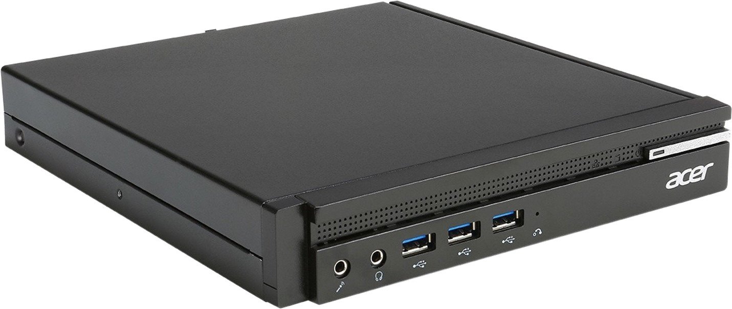 Міні ПК Acer Veriton N4640G / Intel G3900T / RAM 8GB / SSD 128GB / LAN / Wi-Fi / Windows 11 / Black, фото №3