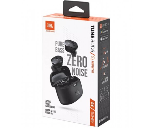 Bluetooth-гарнітура JBL Tune Buds Black JBLTBUDSBLK, фото №9 Bluetooth-гарнітура JBL Tune Buds Black JBLTBUDSBLK, фото №9