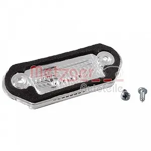 Стекло плафона освещения номерного знака METZGER 2080032 для SKODA VW, левое, правое synthetic.ua - Фото 1