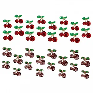 Украшения для ногтей Вишня Beavorty 5 наборов 32 шт x 5 synthetic.ua - Фото 1