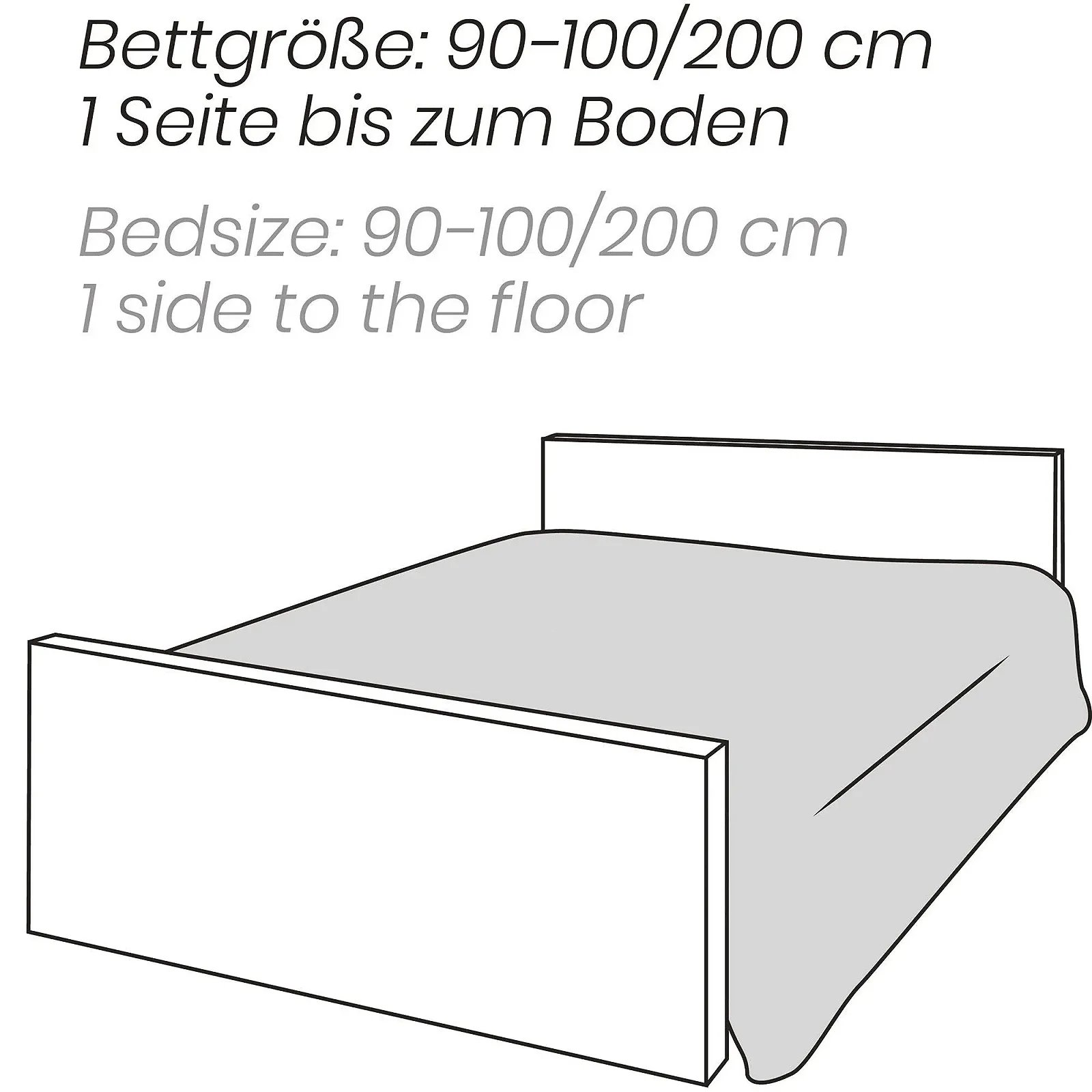 Покривало Erwin Müller Коричневий/Кремовий Розмір 140 x 210 см, фото №2