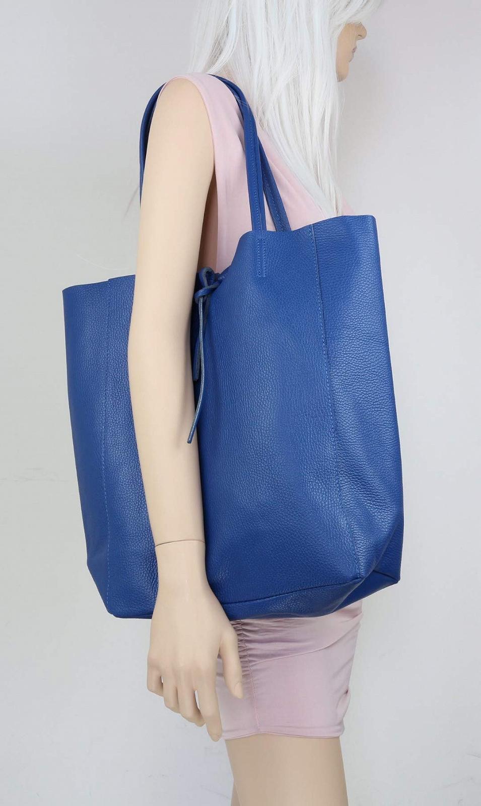 Жіноча сумка з відкритим верхом з натуральної шкіри Girly Handbags, фото №5