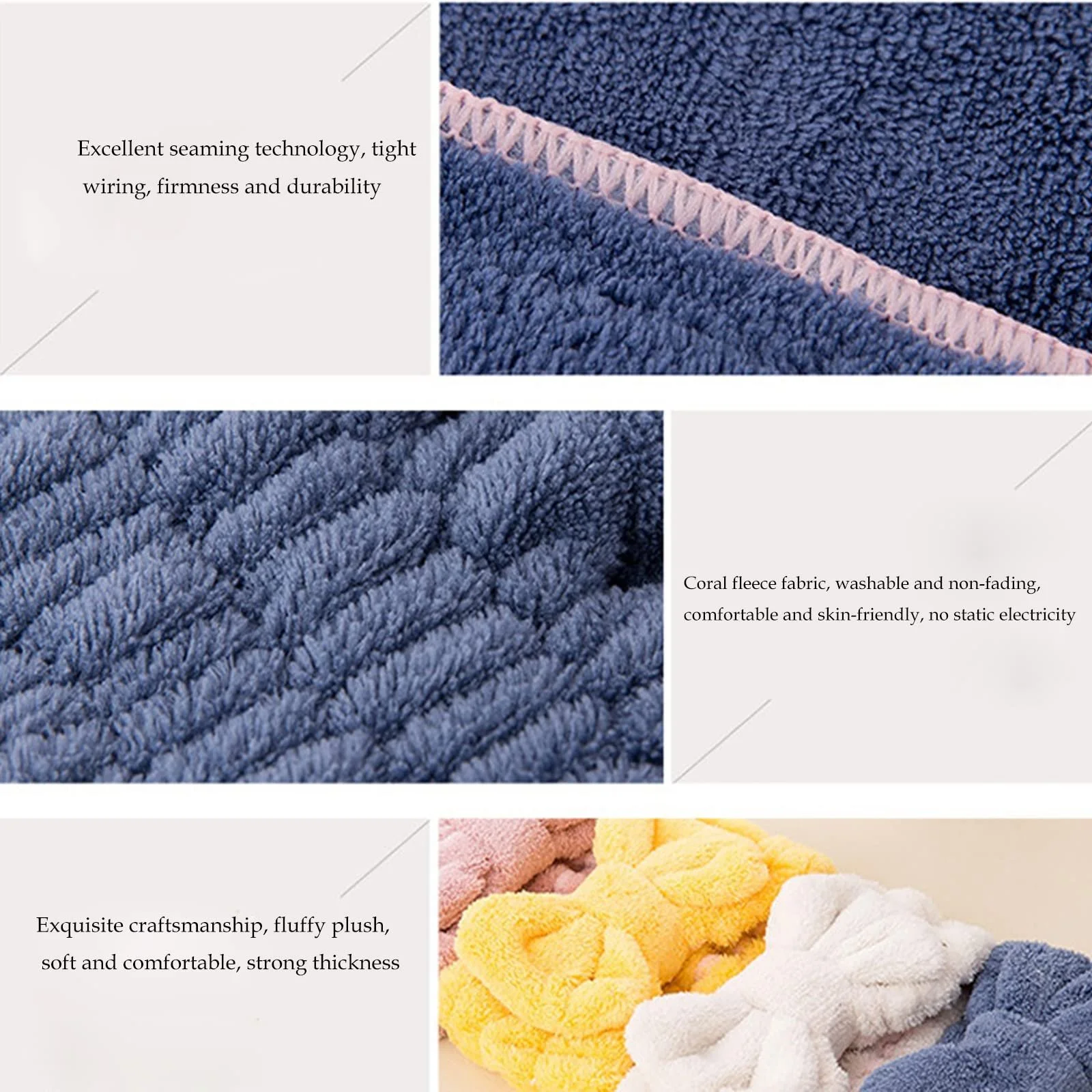 Набор из 3 повязок для волос с бантом, эластичные., фото №3