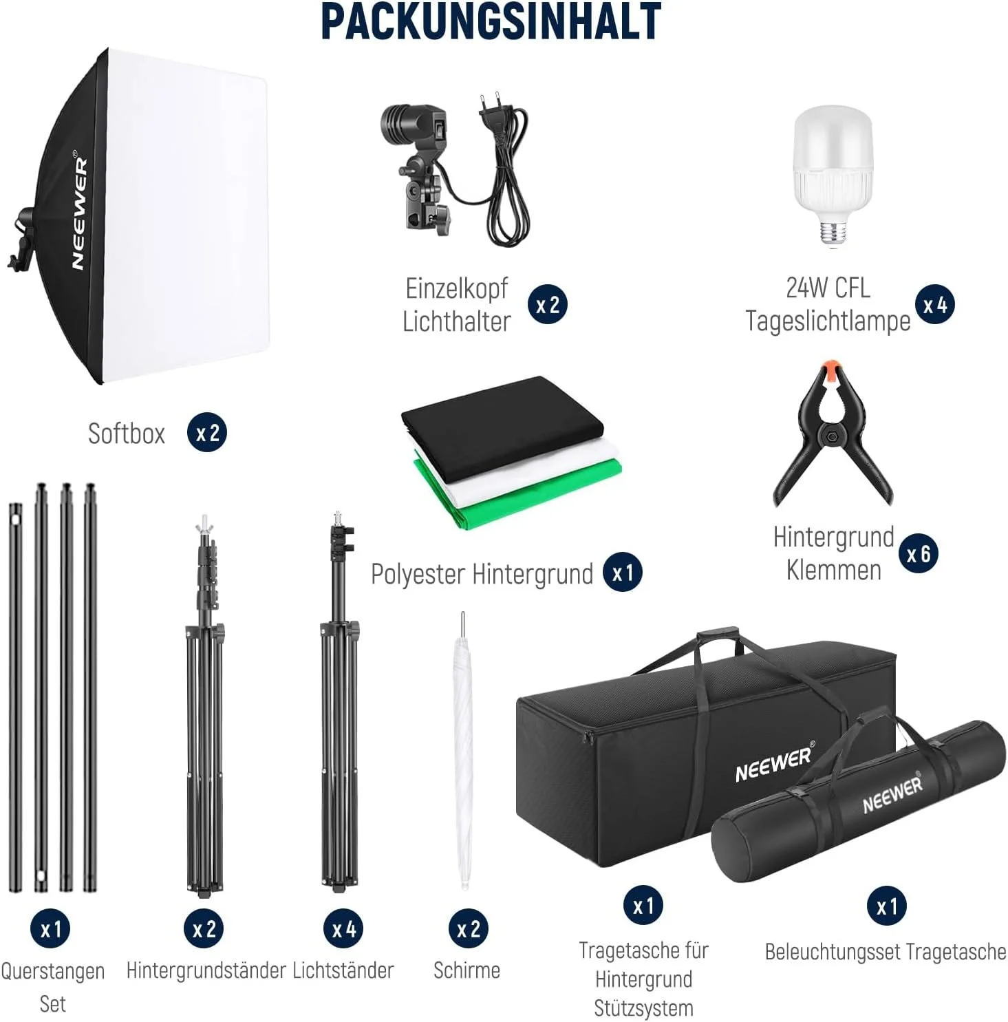 Комплект для фотостудії Neewer, фото №8