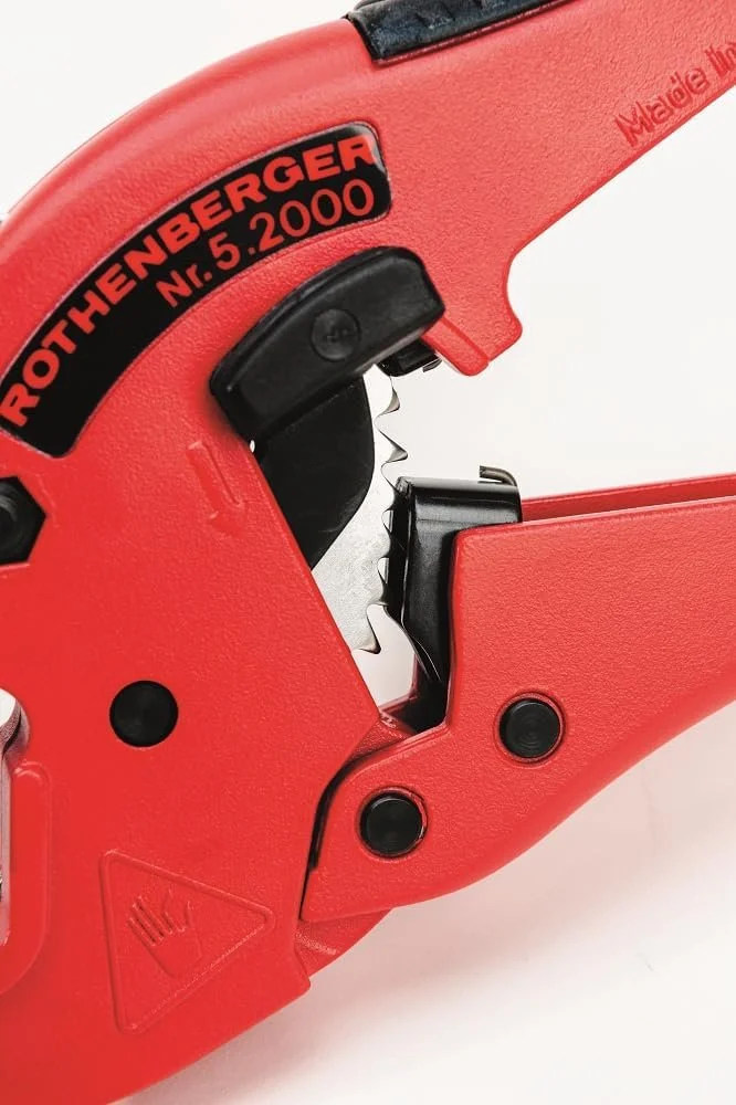 Ножиці для пластикових труб Rothenberger Nr.5.2000 Rocut / 42 мм / Червоний, фото №3