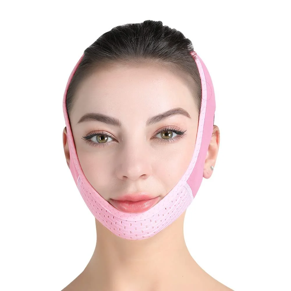 V-подібна Ліфтинг Маска V Shape для Підтяжки Обличчя, Зменшення Подвійного Підборіддя, фото №8