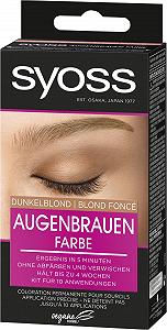 Набір Syoss для брів Eyebrow Colour 6-1 Темний блонд рівень 3 (17 мл) Тривалий результат та клей got2b для брів та країв Водостійкий (16 мл) Захист від поту та води до 24 годин synthetic.ua - Фото 1
