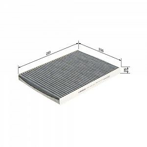 Фильтр салона BOSCH 1 987 432 312 для AUDI SEAT VW - Фото 1