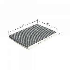 Фільтр салону BOSCH 1 987 432 312 для AUDI SEAT VW - Фото 1