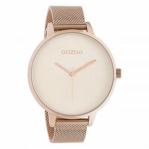 Часы Oozoo Timepieces Аналоговые UOC10864 Женские Металл Розовое Золото, Розовое золото / светло-желтый, Браслет - Фото 1