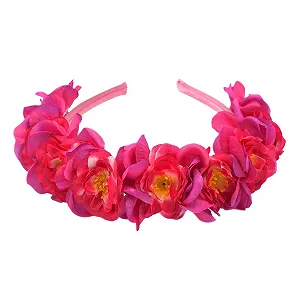 Обруч Квітка Fuchsia з Фіолетовими Квітами - Фото 1